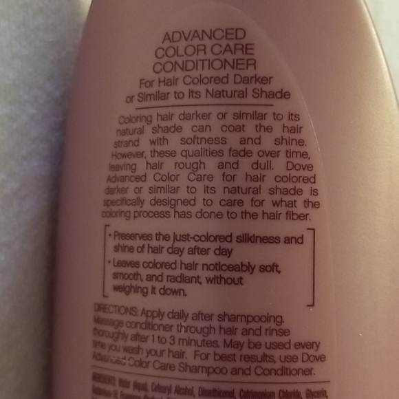 Dove Color Care Therapy Treatment & Conditioner - Picture 3 of 12
